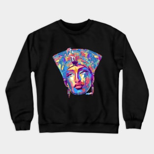 Nefertiti Portrait Crewneck Sweatshirt